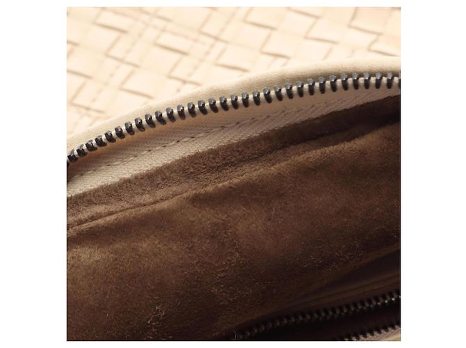Borsa Bottega Veneta Ivory Intrecciato Crudo - vista 10