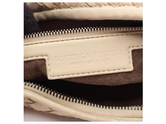 Borsa Bottega Veneta Ivory Intrecciato Crudo - vista 4