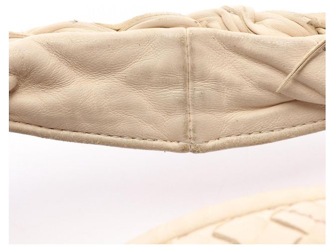 Borsa Bottega Veneta Ivory Intrecciato Crudo - vista 7