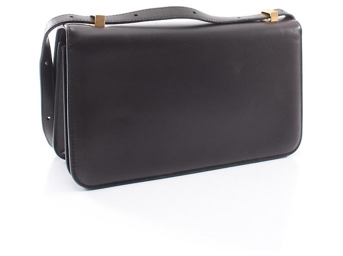 Borsa a tracolla in pelle classica Bottega Veneta Marrone - vista 2
