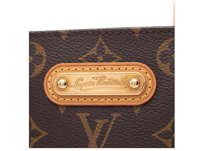 Borsa Louis Vuitton Wilshire PM Monogram Marrone - vista 9