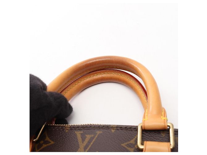 Borsa Louis Vuitton Alma PM Monogram Marrone - vista 11