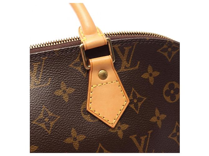 Borsa Louis Vuitton Alma PM Monogram Marrone - vista 14