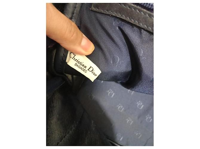 Borsa Dior in nylon nero monogramma - vista 6
