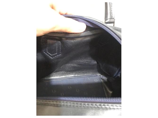 Borsa Dior in nylon nero monogramma - vista 8