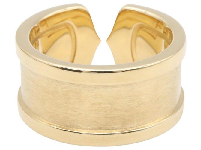 Anello Largo C2 Cartier in Oro Giallo 18K D'oro - vista 3