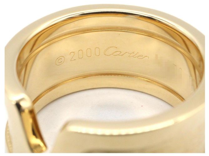 Anello Largo C2 Cartier in Oro Giallo 18K D'oro - vista 4