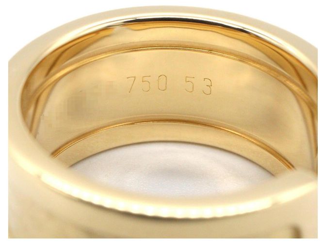 Anello Largo C2 Cartier in Oro Giallo 18K D'oro - vista 5