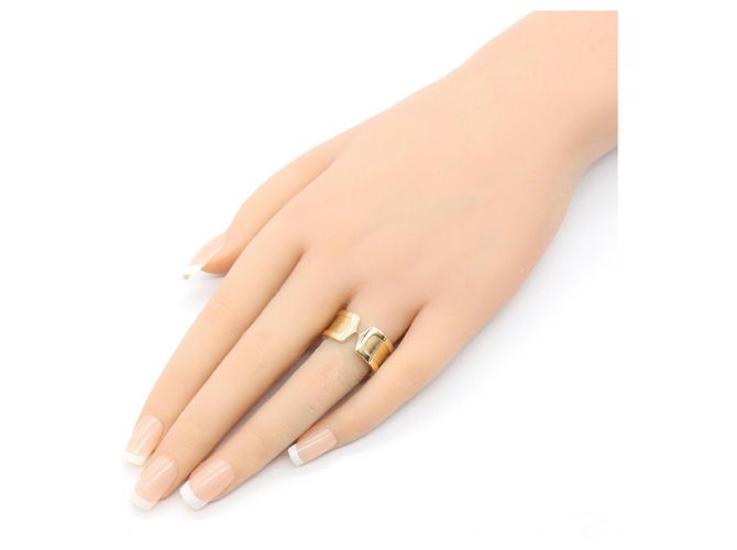Anello Largo C2 Cartier in Oro Giallo 18K D'oro - vista 8
