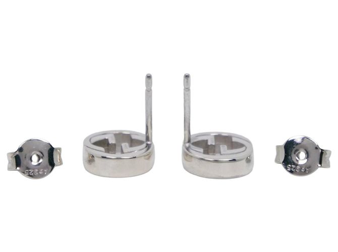 Orecchini Gucci Interlocking G Stud - vista 4
