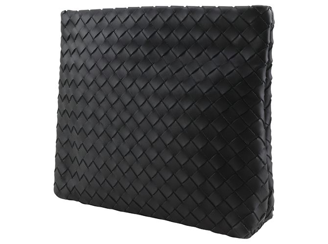 Clutch Bottega Veneta Classic Hydrology Nero - vista 2