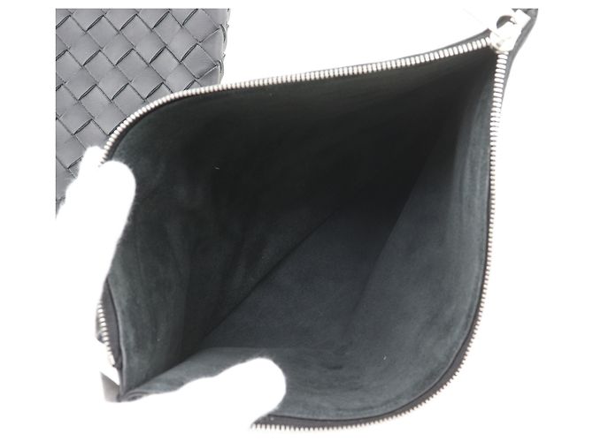 Clutch Bottega Veneta Classic Hydrology Nero - vista 6