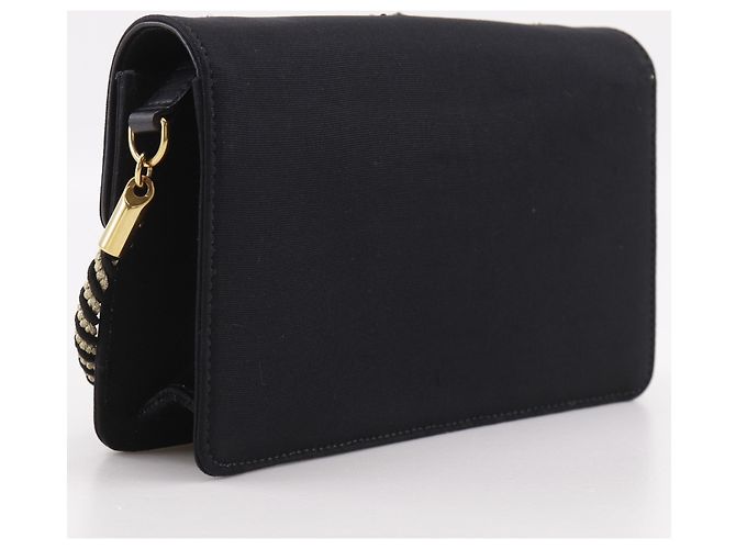 Borsa a Spalla Gucci Broadway Nero - vista 3
