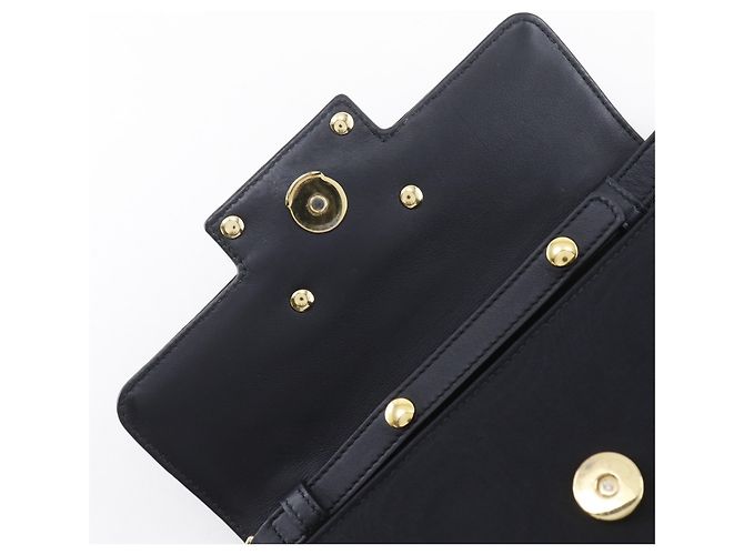 Borsa a Spalla Gucci Broadway Nero - vista 8