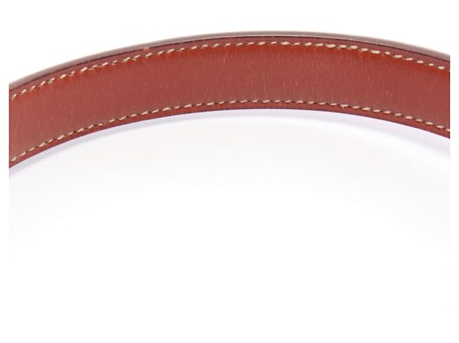 Borsa Hermès Piano Brick Marrone - vista 12