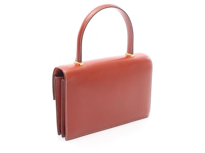 Borsa Hermès Piano Brick Marrone - vista 2