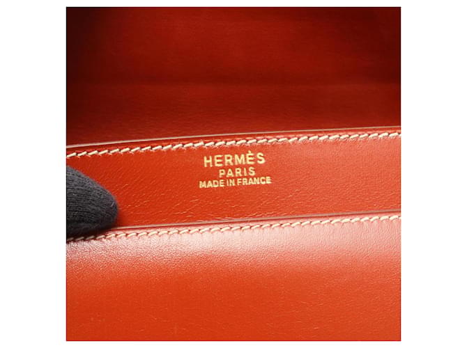 Borsa Hermès Piano Brick Marrone - vista 4