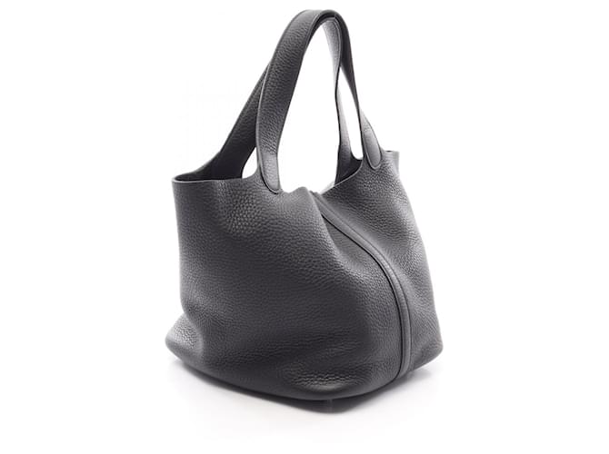 Hermès Borsa Hermes Picotin Lock MM Nero - vista 2