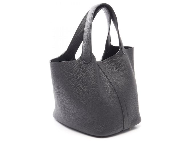 Hermès Hermes Picotin Lock PM Handtasche Schwarz - Ansicht 2