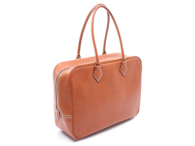 Hermès Hermes Plume 32 Handtasche Braun - Ansicht 2