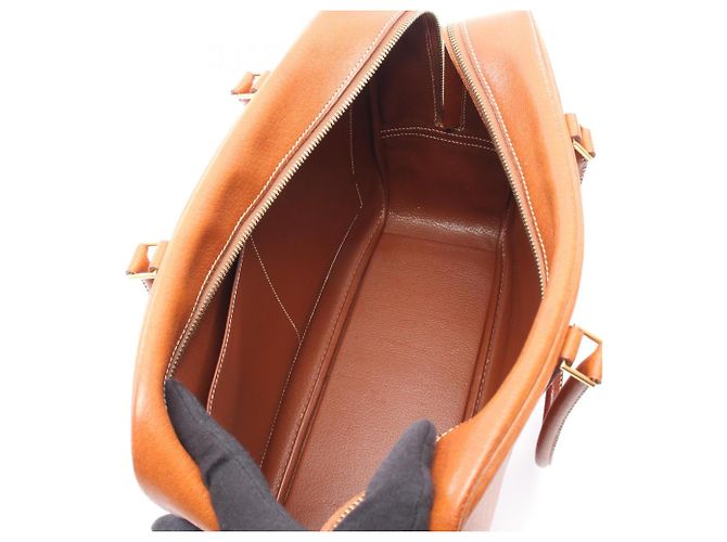 Hermès Hermes Plume 32 Handtasche Braun - Ansicht 3