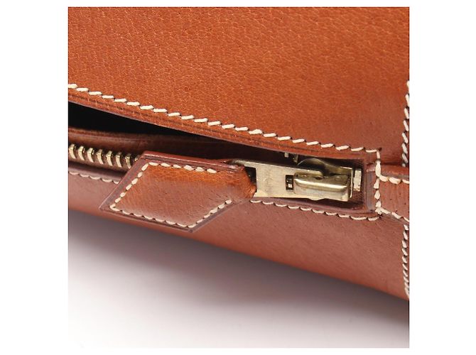 Hermès Hermes Plume 32 Handtasche Braun - Ansicht 6