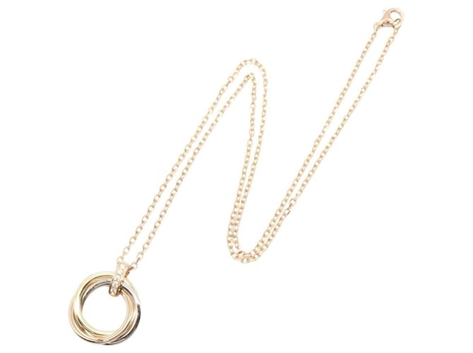 Collana Trinity Cartier Argento D'oro - vista 2