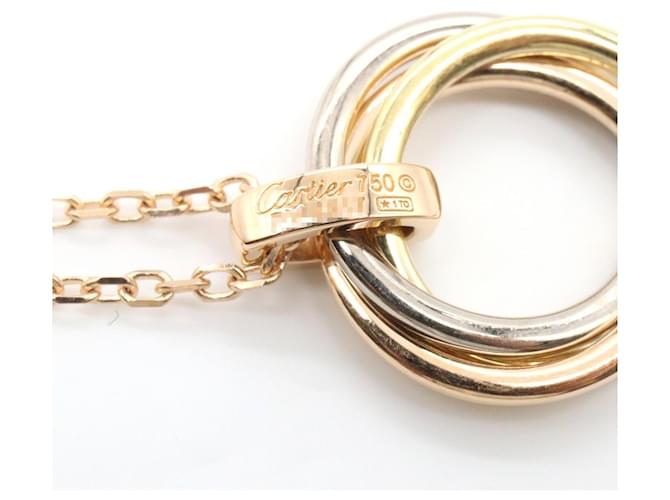 Collana Trinity Cartier Argento D'oro - vista 4