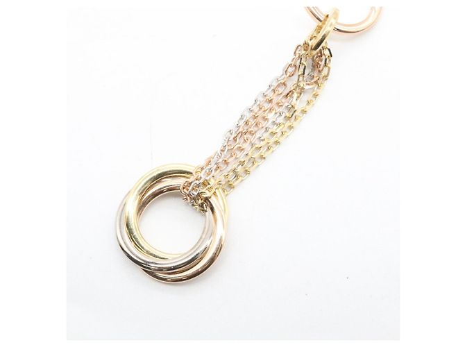 Pendientes Trinity de Cartier Plata Dorado - vista 6