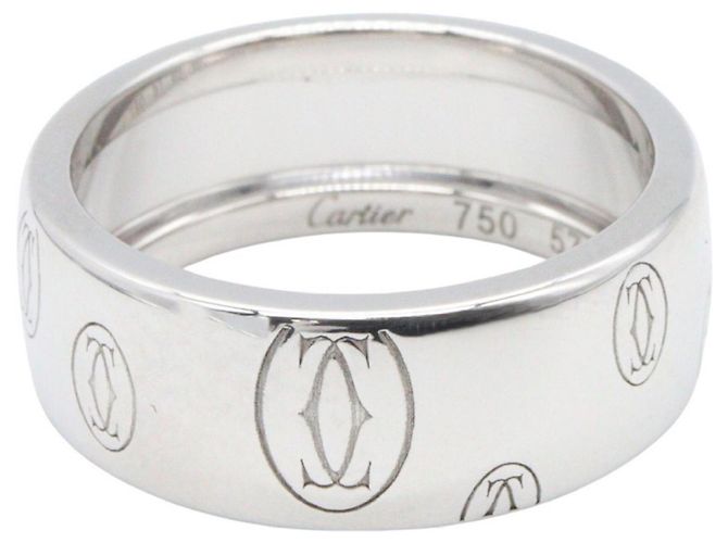 Anello Happy Birthday Cartier in oro bianco 18K Argento - vista 2