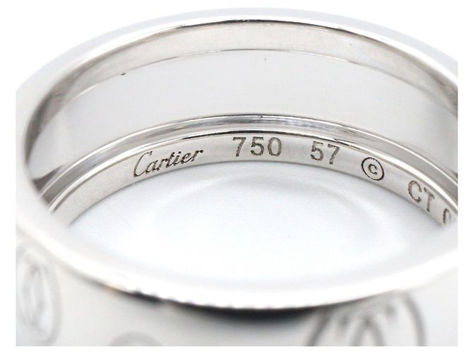 Anello Happy Birthday Cartier in oro bianco 18K Argento - vista 4
