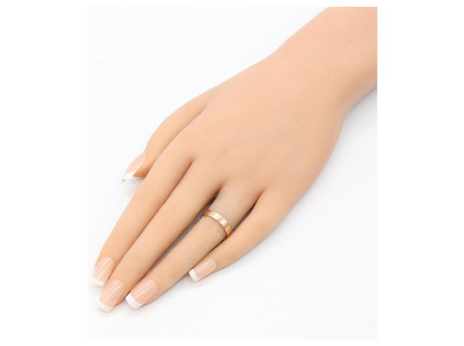 Anello Mini Love in oro rosa 18K Cartier D'oro - vista 6