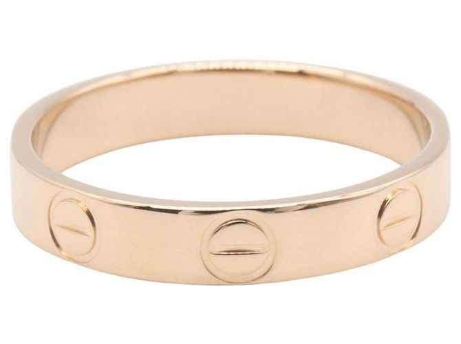 Anello Mini Love in oro rosa 18K Cartier D'oro - vista 2