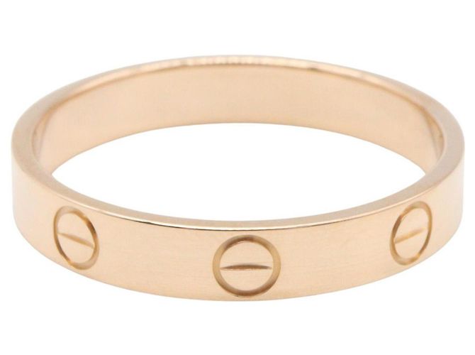 Anello Cartier Mini Love in oro rosa 18K D'oro - vista 2