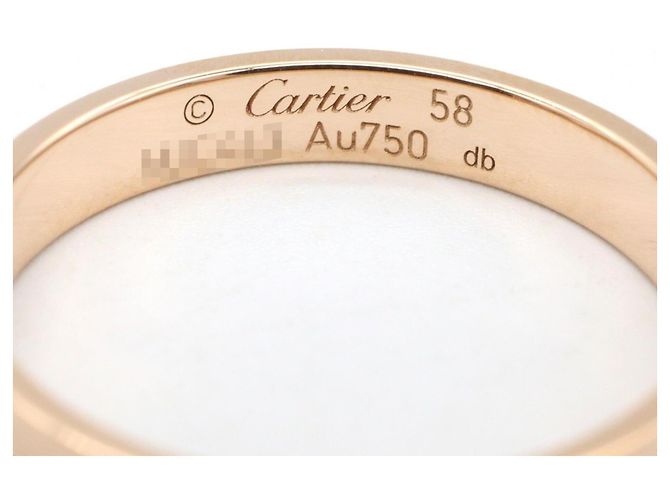Anello Cartier Mini Love in oro rosa 18K D'oro - vista 3