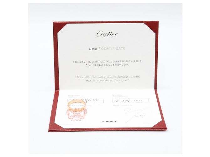 Anello Cartier Mini Love in oro rosa 18K D'oro - vista 6
