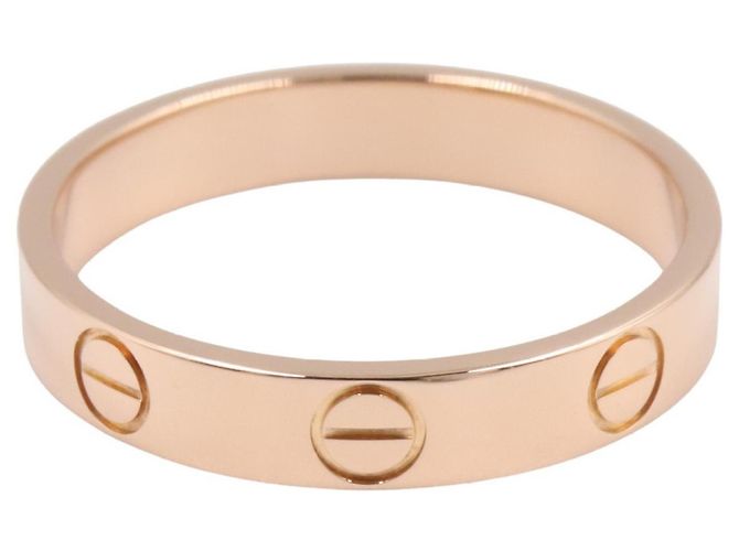 Anello Mini Love di Cartier in oro rosa 18K D'oro - vista 2