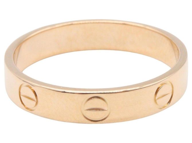 Anello Mini Love in oro rosa 18K Cartier D'oro - vista 2