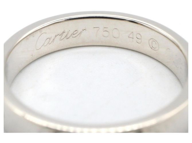 Cartier Mini Love Ring aus 18K Weißgold Silber - Ansicht 3