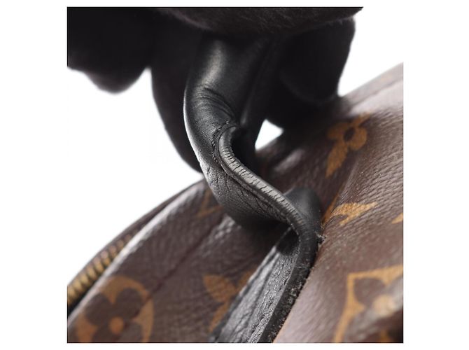 Zaino Louis Vuitton Palm Springs PM Marrone Beige - vista 6
