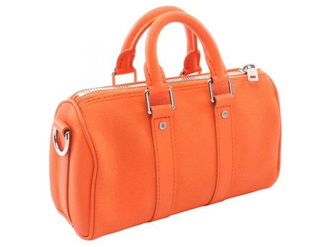 Louis Vuitton Keepall XS LV Aerogram 2-Way Handtasche Rot - Ansicht 2