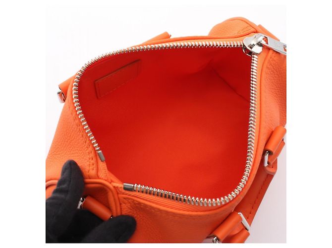 Louis Vuitton Keepall XS LV Aerogram 2-Way Handtasche Rot - Ansicht 3