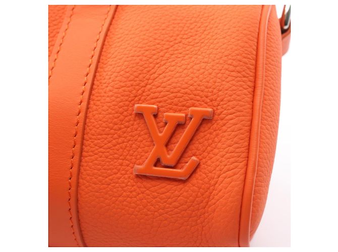 Louis Vuitton Keepall XS LV Aerogram 2-Way Handtasche Rot - Ansicht 6