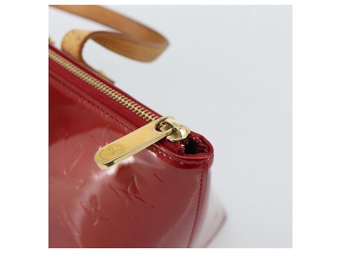 LOUIS VUITTON Borsa Monogram Vernis Bellevue PM Pomme D'amour M93583 Auth ka4891 Rosso - vista 10