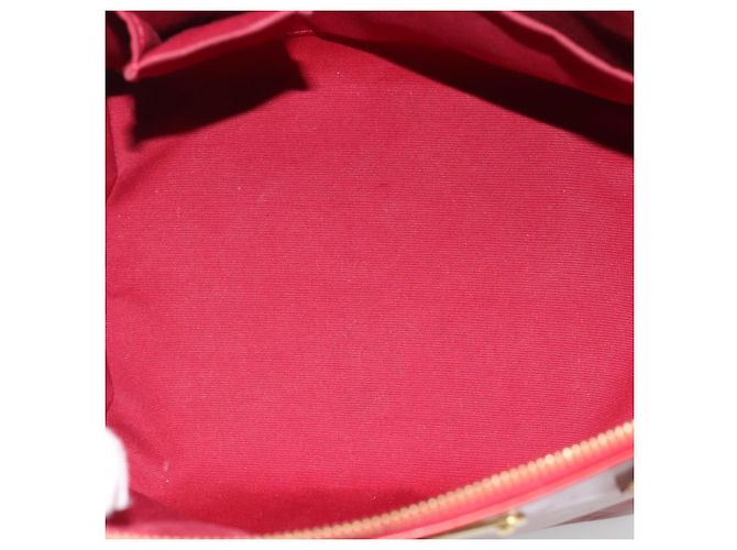 LOUIS VUITTON Borsa Monogram Vernis Bellevue PM Pomme D'amour M93583 Auth ka4891 Rosso - vista 11