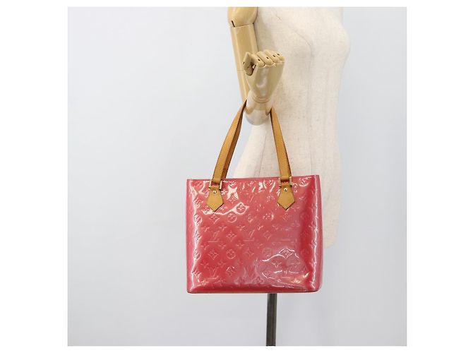 LOUIS VUITTON Monogram Vernis Houston Hand Bag Fran Boise M9135F LV Auth 188881A - Ansicht 24