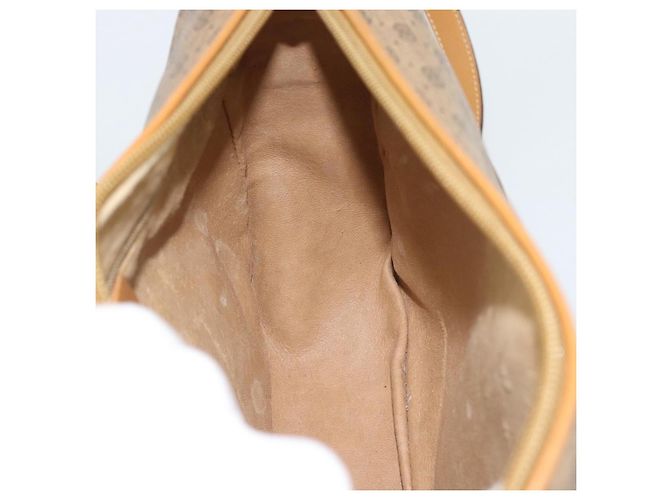 Borsa a Spalla GUCCI Micro GG Supreme PVC Beige Oro 001 14 0412 Auth 189340 D'oro - vista 20