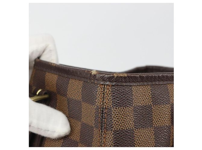 LOUIS VUITTON Borsa a tracolla Damier Ebene Marais N42240 LV Auth 188364 - vista 10