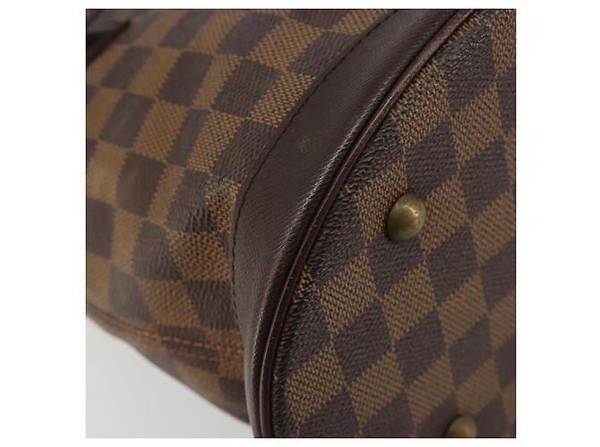LOUIS VUITTON Borsa a tracolla Damier Ebene Marais N42240 LV Auth 188364 - vista 18