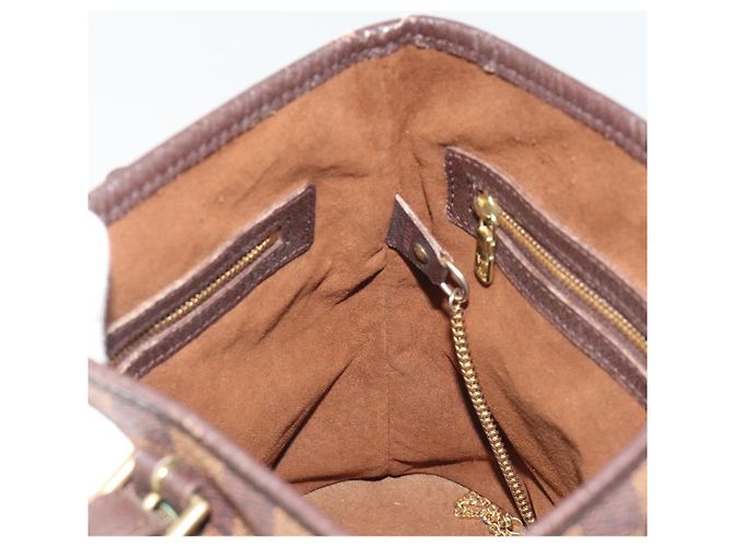 LOUIS VUITTON Borsa a tracolla Damier Ebene Marais N42240 LV Auth 188364 - vista 20